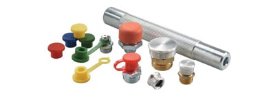 Grease heads, high pressure grease pipes (particularly flexible) and other accessories.